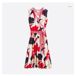Leota faux wrap dress